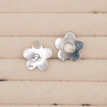 Load image into Gallery viewer, White Moonstone Daisy Studs